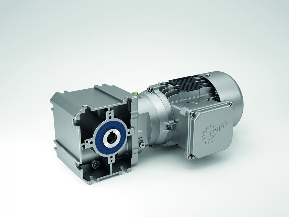 诺德推出新型SK 02040.1斜齿轮蜗轮蜗杆减速电机
